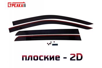 Дефлекторы окон 2D Стрелка11 JAC T6 - T9