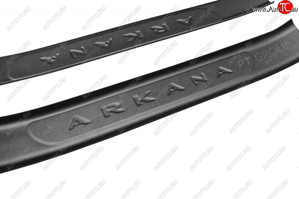1 679 р. Пороги накладки в проем дверей Petroil Tuning Renault Arkana (2019-2025) (ABS-пластик)  с доставкой в г. Чебоксары