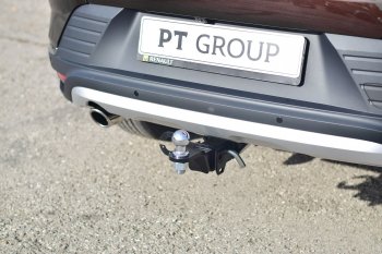 12 399 р. Фаркоп Petroil Tuning (съемный квадрат)  Renault Arkana (2019-2025)  с доставкой в г. Чебоксары. Увеличить фотографию 3