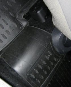 4 949 р. Коврики в салон Element 4 шт. (полиуретан) Renault Clio BR дорестайлинг, хэтчбэк 5 дв. (2005-2009)  с доставкой в г. Чебоксары. Увеличить фотографию 4