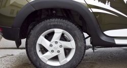 8 899 р. Накладки на колёсные арки RA  Renault Duster  HS (2015-2021) рестайлинг (Неокрашенные)  с доставкой в г. Чебоксары. Увеличить фотографию 4