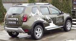 8 899 р. Накладки на колёсные арки RA  Renault Duster  HS (2015-2021) рестайлинг (Неокрашенные)  с доставкой в г. Чебоксары. Увеличить фотографию 5