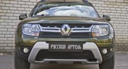 1 399 р. Защитная сетка решетки радиатора РА  Renault Duster  HS (2015-2021) рестайлинг  с доставкой в г. Чебоксары. Увеличить фотографию 2