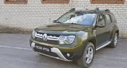 1 399 р. Защитная сетка решетки радиатора РА  Renault Duster  HS (2015-2021) рестайлинг  с доставкой в г. Чебоксары. Увеличить фотографию 3