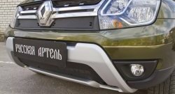 Зимняя заглушка решетки радиатора РА Renault Duster  HS (2015-2021) рестайлинг