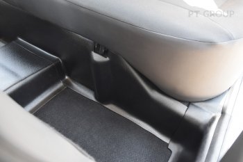 1 799 р. Накладки на ковролин заднего ряда Petroil Tuning Renault Duster HS рестайлинг (2015-2021)  с доставкой в г. Чебоксары. Увеличить фотографию 4