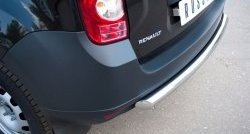 13 549 р. Одинарная защита заднего бампера из трубы диаметром 63 мм (4x2) SLITKOFF  Renault Duster  HS (2010-2015) дорестайлинг  с доставкой в г. Чебоксары. Увеличить фотографию 3