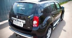 13 549 р. Одинарная защита заднего бампера из трубы диаметром 63 мм (4x4) SLITKOFF  Renault Duster  HS (2010-2015) дорестайлинг  с доставкой в г. Чебоксары. Увеличить фотографию 4