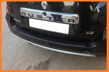1 089 р. Накладка защитная на задний бампер Yuago Renault Duster HS дорестайлинг (2010-2015)  с доставкой в г. Чебоксары. Увеличить фотографию 2