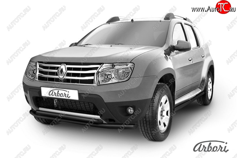 6 389 р. Обвес переднего бампера Arbori Renault Duster HS дорестайлинг (2010-2015)  с доставкой в г. Чебоксары