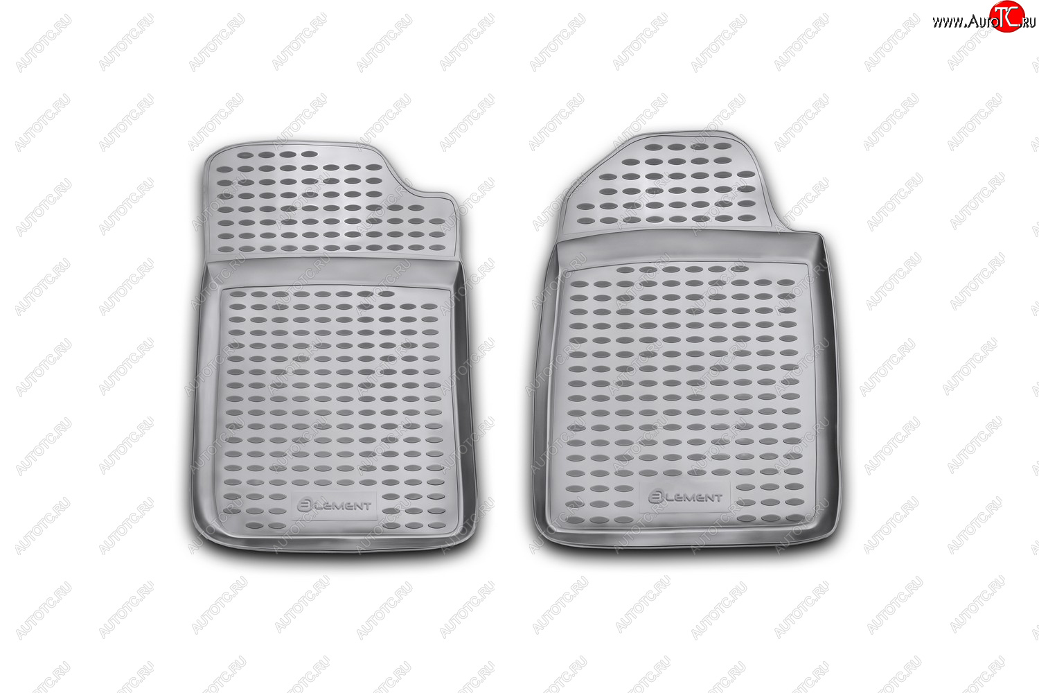 3 399 р. Коврики в салон Element (полиуретан, передние, грузовой) Renault Kangoo KW0 дорестайлинг (2008-2013)  с доставкой в г. Чебоксары