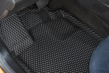 5 399 р. Коврики в салон EVA 3D РОМБ (полимер) Renault Kaptur дорестайлинг (2016-2020)  с доставкой в г. Чебоксары. Увеличить фотографию 3