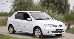 2 109 р. Защитная сетка решетки переднего бампера РА Renault Logan 1 дорестайлинг (2004-2010)  с доставкой в г. Чебоксары. Увеличить фотографию 3