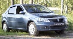 2 319 р. Защитная сетка решетки переднего бампера РА  Renault Logan  1 (2010-2016) рестайлинг  с доставкой в г. Чебоксары. Увеличить фотографию 2