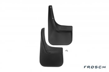 Брызговики Frosch optimum (установка c подкрылком) Renault Logan  1 (2004-2016) дорестайлинг, рестайлинг (Задние)