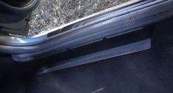 2 079 р. Накладки на ковролин порогов автомобиля RA Renault Logan 1 рестайлинг (2010-2016)  с доставкой в г. Чебоксары. Увеличить фотографию 2