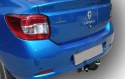 6 399 р. Фаркоп Лидер Плюс Renault Logan 2 дорестайлинг (2014-2018) (Без электропакета)  с доставкой в г. Чебоксары. Увеличить фотографию 3