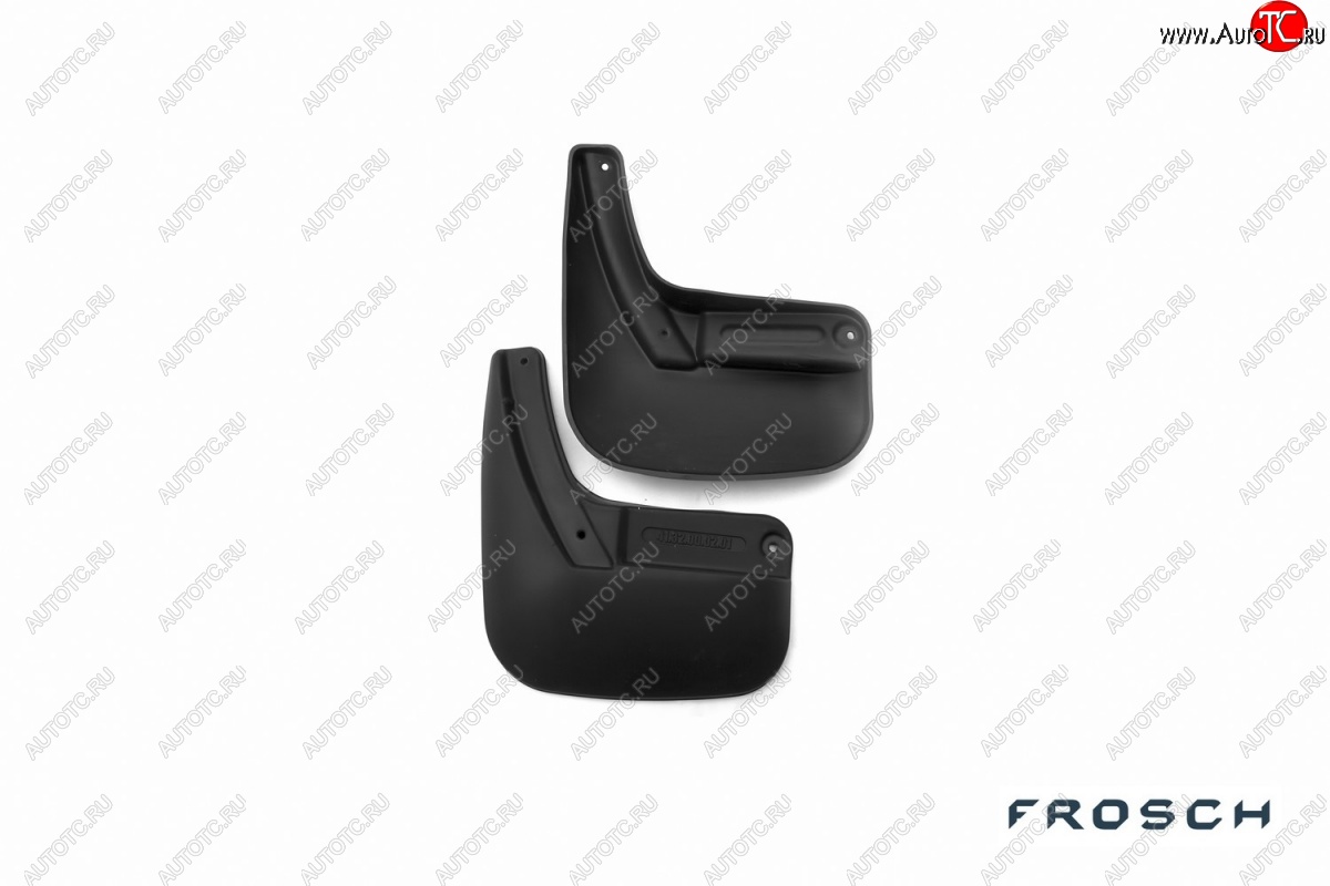 4 799 р. Брызговики задние Frosch  Renault Logan  2 (2014-2018) дорестайлинг  с доставкой в г. Чебоксары