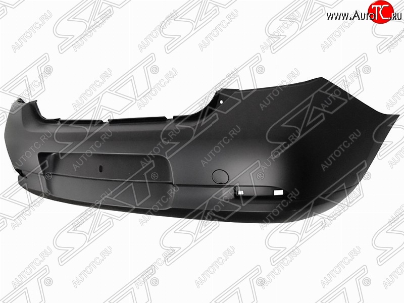 2 599 р. Задний бампер SAT  Renault Logan  2 (2014-2018) дорестайлинг (Неокрашенный)  с доставкой в г. Чебоксары