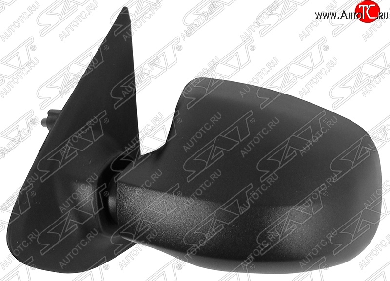 2 199 р. Боковое левое зеркало заднего вида SAT (механическое)  Renault Logan  2 - Sandero Stepway  (B8) (Неокрашенное)  с доставкой в г. Чебоксары