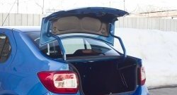 3 579 р. Обшивка внутренней части крышки багажника RA  Renault Logan  2 (2014-2025) дорестайлинг, рестайлинг  с доставкой в г. Чебоксары. Увеличить фотографию 3