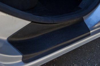 1 639 р. Комплект накладок в проем дверей Артформ (4 шт.) Renault Logan 2 дорестайлинг (2014-2018)  с доставкой в г. Чебоксары. Увеличить фотографию 3