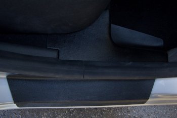 1 639 р. Комплект накладок в проем дверей Артформ (4 шт.) Renault Logan 2 дорестайлинг (2014-2018)  с доставкой в г. Чебоксары. Увеличить фотографию 4