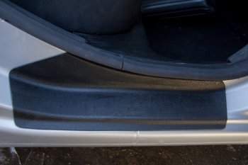 1 639 р. Комплект накладок в проем дверей Артформ (4 шт.) Renault Logan 2 дорестайлинг (2014-2018)  с доставкой в г. Чебоксары. Увеличить фотографию 5
