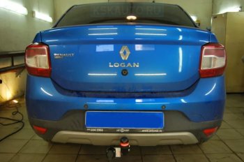 8 549 р. Фаркоп Bosal-Oris. (тип шара A) Renault Logan 2 дорестайлинг (2014-2018)  с доставкой в г. Чебоксары. Увеличить фотографию 2