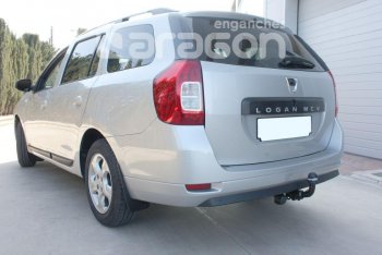 37 699 р. Фаркоп Aragon. (шар S) Renault Logan 2 дорестайлинг (2014-2018)  с доставкой в г. Чебоксары. Увеличить фотографию 9