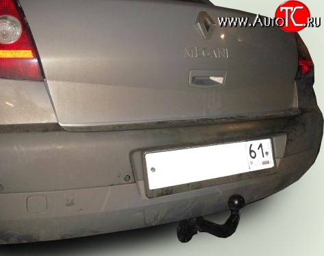 19 999 р. Фаркоп Лидер Плюс Renault Megane седан  дорестайлинг (2002-2006) (Без электропакета)  с доставкой в г. Чебоксары