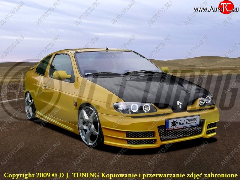 25 699 р. Передний бампер D.J. Renault Megane BA,DA,LA купе дорестайлинг (1995-1999)  с доставкой в г. Чебоксары