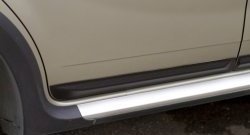 3 309 р. Молдинги дверей RA (узкие, комплект)  Renault Sandero  (BS) (2009-2014) (Поверхность шагрень)  с доставкой в г. Чебоксары. Увеличить фотографию 4