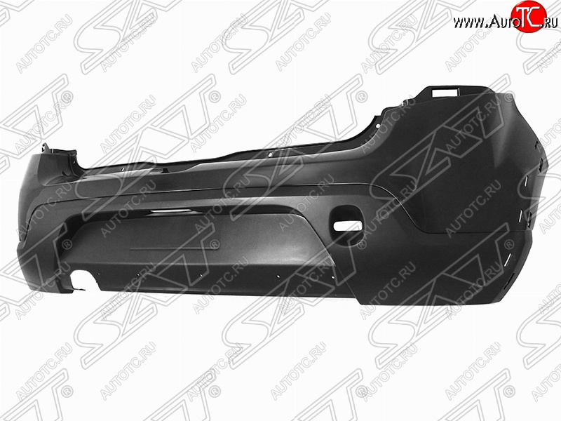 7 699 р. Задний бампер STEPWAY SAT  Renault Sandero Stepway  (BS) (2010-2014) (Неокрашенный)  с доставкой в г. Чебоксары