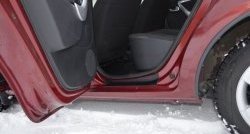 1 249 р. Накладки на порожки в салон Kart RS Renault Sandero (BS) (2009-2014) (Комплект на 4 двери)  с доставкой в г. Чебоксары. Увеличить фотографию 3