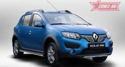 Декоративные элементы решетки радиатора Souz-96 (d10) Renault Sandero  (B8) - Sandero Stepway  (B8)