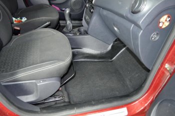 1 499 р. Тоннельные накладки на ковролин сало Kart RS Renault Sandero (B8) дорестайлинг (2014-2018)  с доставкой в г. Чебоксары. Увеличить фотографию 5