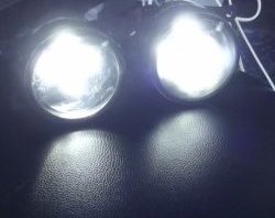 1 899 р. Разработка и создание уникальных дневных ходовых огней LED АвтоТК Ford Focus 4 CEW хэтчбэк дорестайлинг (2018-2021) (4 LED/модуль, Цвет свечения: холодный белый, Выключение ДХО при габаритах, Взамен ПТФ)  с доставкой в г. Чебоксары. Увеличить фотографию 5