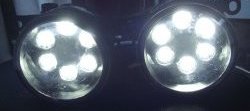 1 899 р. Разработка и создание уникальных дневных ходовых огней LED АвтоТК Ford Focus 4 CEW хэтчбэк дорестайлинг (2018-2021) (4 LED/модуль, Цвет свечения: холодный белый, Выключение ДХО при габаритах, Взамен ПТФ)  с доставкой в г. Чебоксары. Увеличить фотографию 2