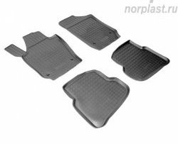 Комплект ковриков в салон Norplast Seat Ibiza 6J хэтчбэк 5 дв. доресталийнг (2008-2012) (черные)
