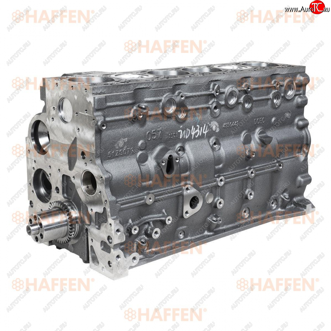 268 999 р. Блок цилиндров в сборе SHORT BLOCK QSB6.7 HAFFEN КамАЗ 43255 дорестайлинг (2007-2012)  с доставкой в г. Чебоксары