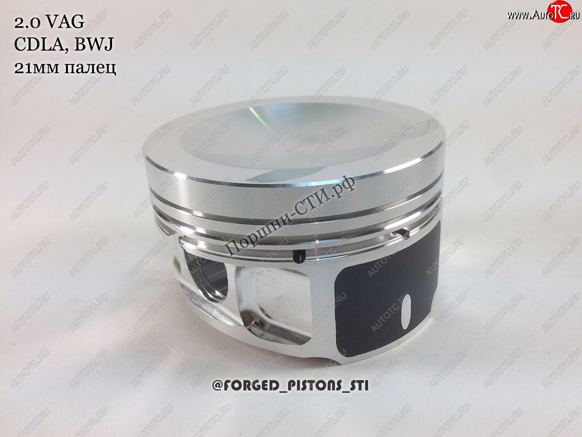 17 999 р. Поршни (VolksWagen 2,0 CDLa под палец 21/59 мм кольца 1,2/1,5/2,0) СТИ Audi A6 (C8) седан дорестайлинг (2018-2023) (диаметр поршня: 82,50 мм)  с доставкой в г. Чебоксары