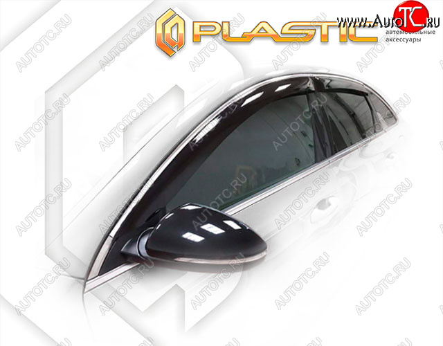 2 099 р. Ветровики дверей CA-Plastic KIA ProCeed 3 CD универсал рестайлинг (2021-2025) (Classic полупрозрачный, Без хром. молдинга)  с доставкой в г. Чебоксары