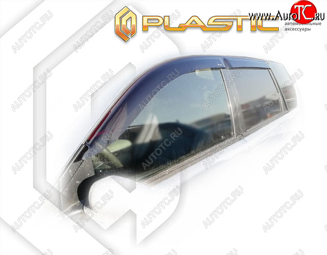 2 079 р. Дефлектора окон CA-Plastic Mitsubishi Space Star DG (1998-2002) (Classic полупрозрачный)  с доставкой в г. Чебоксары