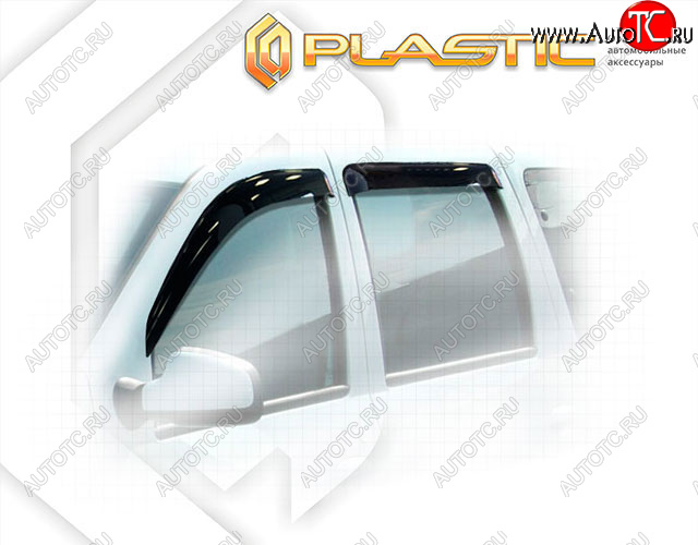2 159 р. Дефлектора окон CA-Plastic Лада Ларгус рестайлинг R90 (2021-2025) (Classic полупрозрачный)  с доставкой в г. Чебоксары