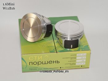 19 399 р. Поршни (1,6 W11B16 под кольца 1,2/1,5/2,0) СТИ  Mini Cooper ( 2,  4) - Hatch ( F56,  F55) (диаметр поршня: 77,00 мм)  с доставкой в г. Чебоксары. Увеличить фотографию 2
