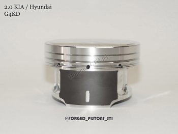 18 199 р. Поршни (KIA, Hyundai 2,0 G4KD под кольца 1,2/1,2/2,0) СТИ Jeep Compass MP дорестайлинг (2016-2022) (диаметр поршня: 86,00 мм)  с доставкой в г. Чебоксары. Увеличить фотографию 3
