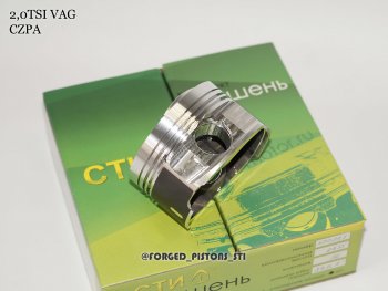 20 999 р. Поршни (VolksWagen 2,0 CZPA под палец 23/51мм кольца 1,2/1,5/2,0) СТИ Volkswagen Passat B8 седан дорестайлинг (2015-2019) (диаметр поршня: 82.5 мм)  с доставкой в г. Чебоксары. Увеличить фотографию 4