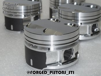 18 399 р. Поршни (Toyota 2,0 3S-GTE (V=4.1) под кольца 1,2/1,5/4,0) СТИ  Toyota Caldina ( T210,  T240) - MR2 (диаметр поршня: 86.00 мм)  с доставкой в г. Чебоксары. Увеличить фотографию 3