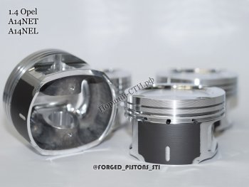 16 999 р. Поршни (Opel 1.4l A14NET под кольца 1,2/1,2/2,0) СТИ Chevrolet Cruze J308 универсал рестайлинг (2012-2015) (диаметр поршня: 72.5 мм)  с доставкой в г. Чебоксары. Увеличить фотографию 2